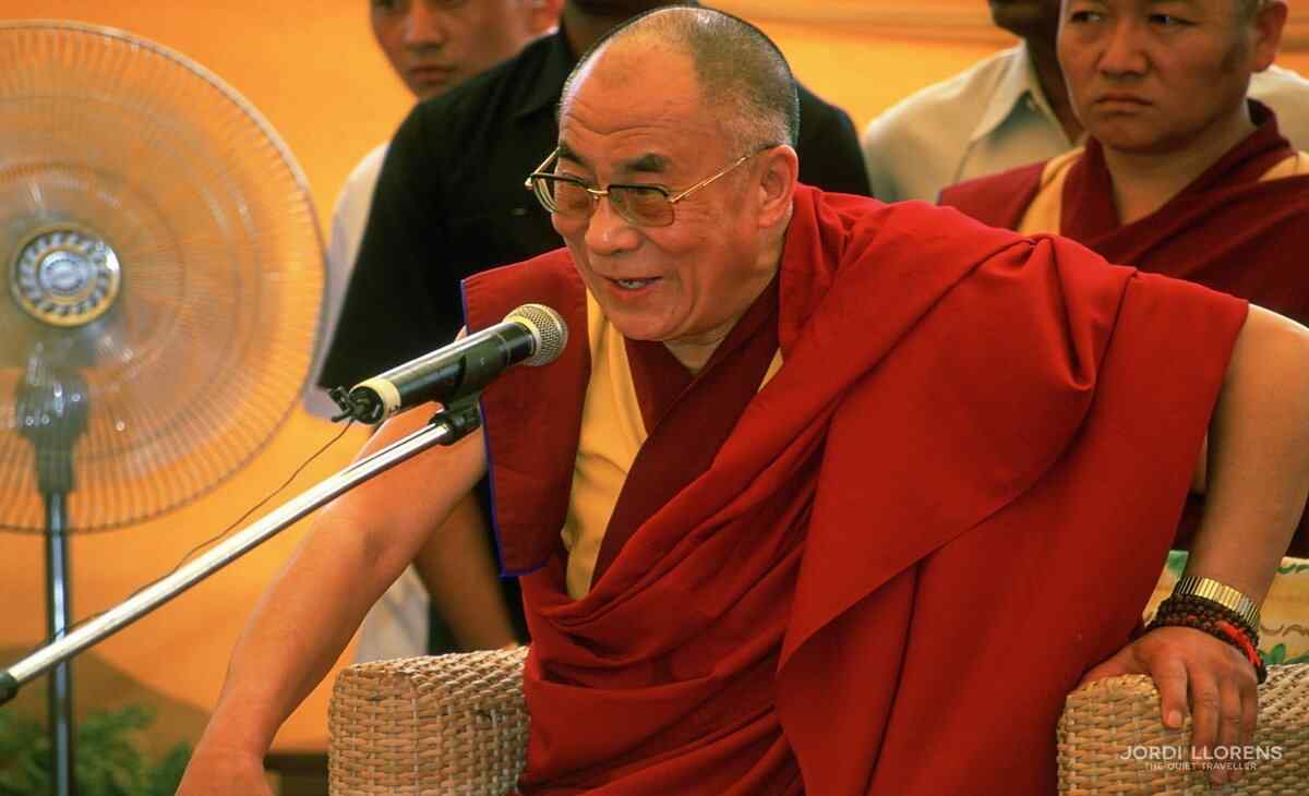 అమరావతిలో కాలచక్రకు హాజరైన దలైలామా